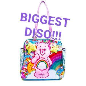 DISO!! IC CARE BEARS / 100% HUGGABLE PURSE